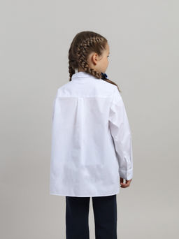 CWJG 63918-20 Блузка для девочки,белый