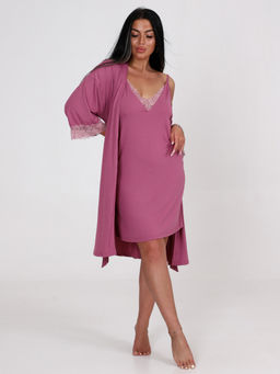 199 ЖЕНСКИЙ КОМПЛЕКТ ДВОЙКА (Брусничный)