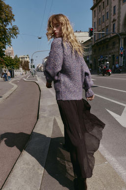 OVERSIZED KNIT SWEATER - Zara фото 2