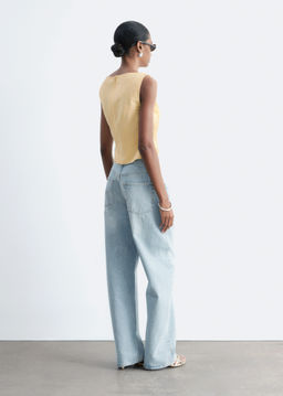 Top texturizado con cuello barco - H&m фото 4