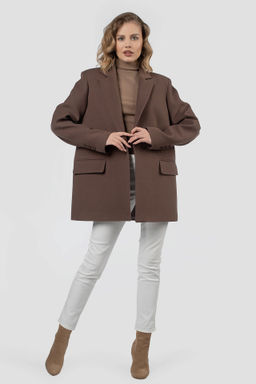 01-12219 Пальто женское демисезонное - El podio фото 8