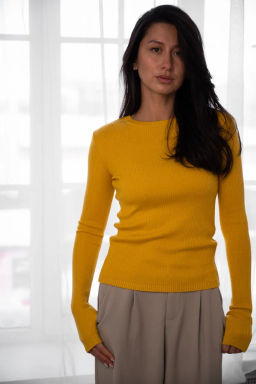 Лонгслив ДЖв 1111-4 Манго - T.C.T фото 4