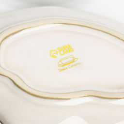 Соусник Морская ракушка, 8 х 13 см, 25 мл градиент - Dolce Ceramo. фото 3