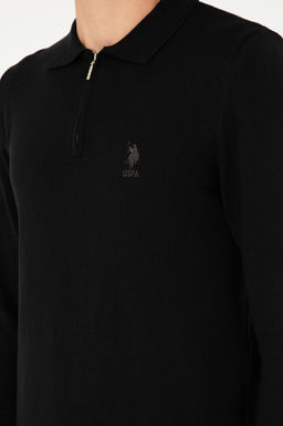 Мужской черный свитер Неожиданная скидка в корзине - U.s. polo assn фото 7