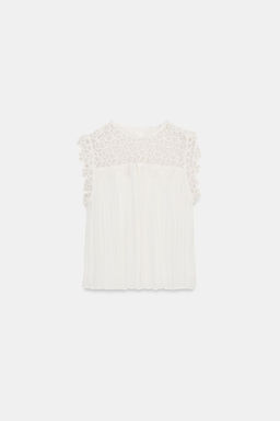 TOP COMBINADO CROCHET / Crudo - Zara фото 6