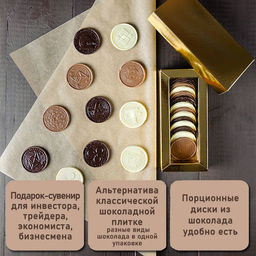 Набор КРИПТОМОНЕТЫ (монеты-медианты из классического шоколада) - Hunterberry фото 2