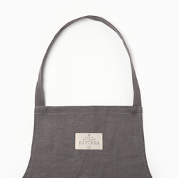 Фартук Этель ECO light grey, 60х70см, 100% лён, 245 г/м2  фото 3