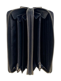 Клатч мужской из натуральной кожи, цвет черный - Greta фото 2