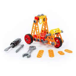 Конструктор Изобретатель - Трицикл №2 (74 элемента) (в пакете) - Полесье фото 6