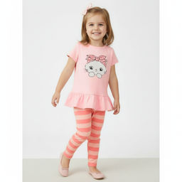 Комплект футболка кулирка , лосины кулирка лайкра 7063100313