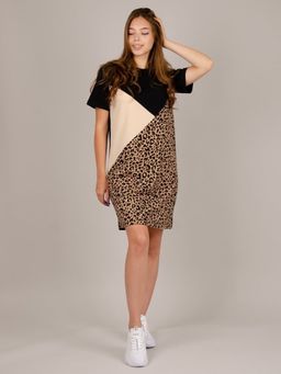 Платье "Лорена" леопард, трикотаж