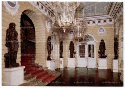 Открытка Павловск  Дворец. Египетский вестибюль.