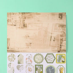 Наклейки в книжке Классика и акварель, 3 фона, 20.7?14.2 см