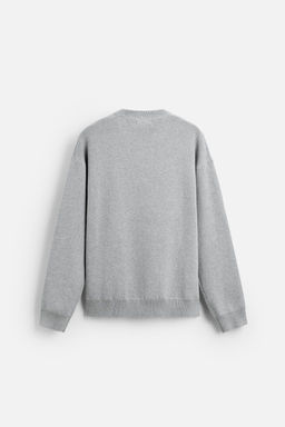 RELAXED FIT COTTON BLEND SWEATER - Zara фото 23