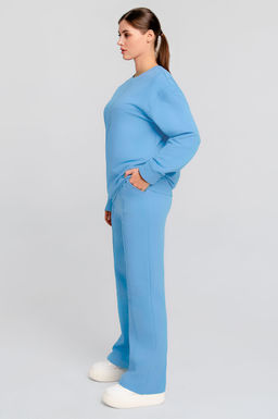 Арт. 2536 Костюм женский с брюками 44-52 (5 шт) Цвет:Голубой - Калинка фото 16