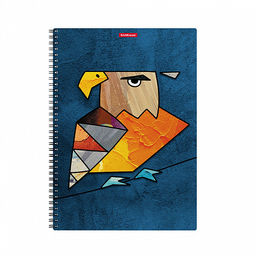 Цена за 2 шт. Тетрадь общая с пластиковой обложкой на спирали ErichKrause Birds, ассорти, А4, 80 листов, клетка  фото 3