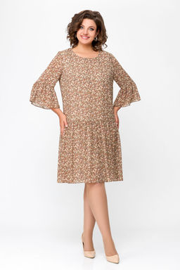 Блуза Swallow 803.2 черный+серебряный узор фото 1055