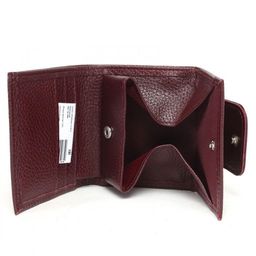 Портмоне женское Croco-ПР-906 натуральная кожа 1 отд, 4 карм, бордо флотер (120) 235500  фото 3
