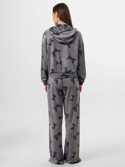 Комплект женский велюровый серый домашний - Mark formelle фото 2