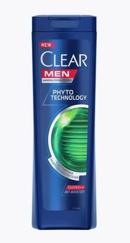 CLEAR шампунь 400мл Муж PHYTOTECHNOLOGY