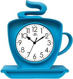 Настенные часы Mirron чашка синяя 121-1010CHB