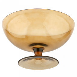 Ваза для фруктов стеклянная Берендей-6 3,5л, д28см, h15см, Скандик, верблюжий (Россия) - Домашняя мода фото 4