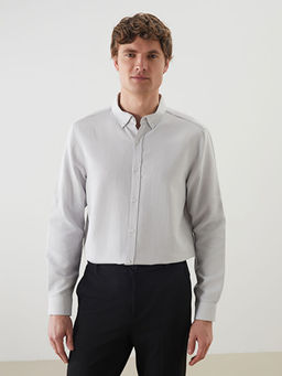 Slim Fit Uzun Kollu Arm?rl? Erkek G?mlek