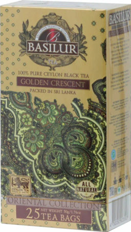 Восточная коллекция/ Золотой месяц / (70851) черн. 25 пак/  (BASILUR)