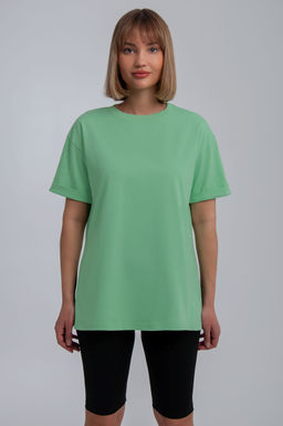 Арт. 31117 Футболка женская 44-52 (5 шт) Цвет:салатовый - Калинка фото 16