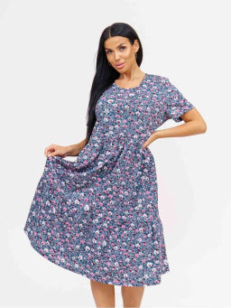 Платье женское, цвет зеленый