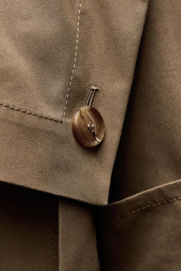 OVERSIZE LAYERED TRENCH COAT ZW COLLECTION - Zara фото 9