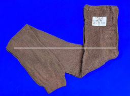 Цена за 5 шт. Гамаши (лосины) для бабушек хлопок г. Тула "ЕРМАК" бежевые