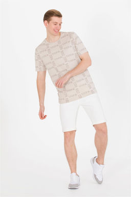 U. S. Polo Assn Мужская футболка с круглым вырезом Stone - U.s. polo assn фото 9