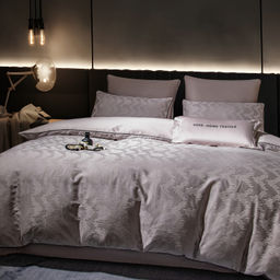 Комплект постельного белья Сатин-Жаккард Тессоро MT002 Евро 4 Наволочки