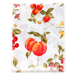 Скатерть 150х240см полиэстер Фруктовый сад 2 расцветки (Китай)