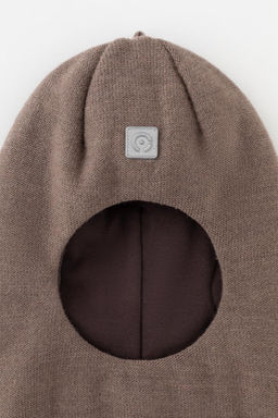 КВ 20283/25ш/капучино шапка-шлем дет