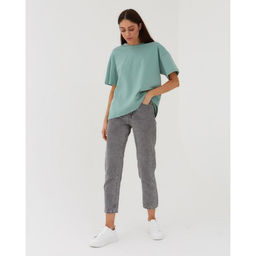 Футболка женская MIST basic, S-M, зелёный