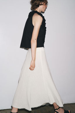 ZW COLLECTION RUFFLED TOP - Zara фото 3