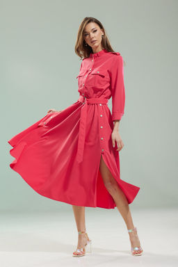 Платье Kaloris 2085S-Р ягода