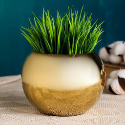 Декоративное кашпо для цветов «Идеалити», 800 мл, 24×9×7 см, керамика, бежевое