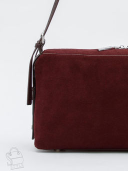 Сумка женская кожаная 6060L angola red Polina&Eiterou