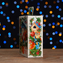 Цена за 5 шт. Коробка подарочная Белки и стрелки, 15,5 х 7 х 18,5 см - Simaland фото 4