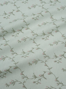 Сатин Элегия цветения - бутончики, (комп), ш.2.35м, хлопок-100%, 110гр/м.кв - Купава фото 2