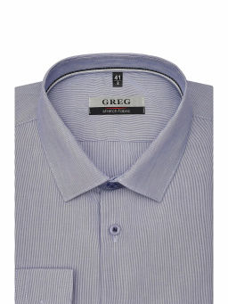 Сорочка мужская длинный рукав GREG 213/237/0205/ZN/1p STRETCH  фото 3