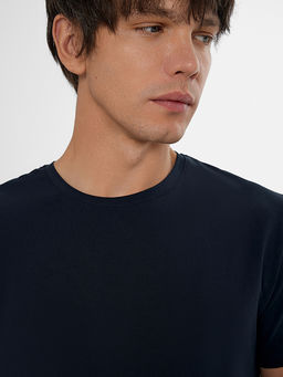 Футболка мужская базовая синяя - Mark formelle фото 4