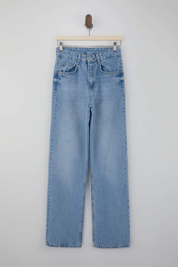 Mavi Yuksek Bel 100% Pamuk Wide Leg Jeans TWOSS26JE00142