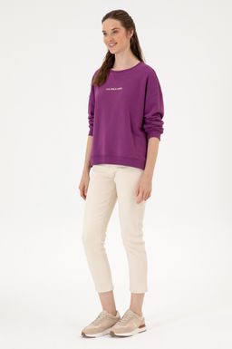 Kad_n Menek_e Sweatshirt Sepette S_rpriz _ndirim - U.s. polo assn фото 4