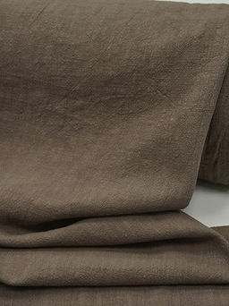 Крапива Рами (Ramie) цв.Кофейно-серый, СОРТ2, ш.1.4м, крапива-100%, 240гр/м.кв - Купава фото 8