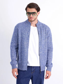 Кардиган мужской GREG G139-RC01 (голубой меланж)  фото 12