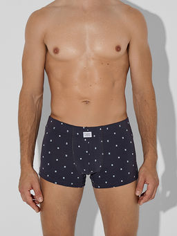 Цена за 2 штуки! Трусы боксеры мужские серые с узором